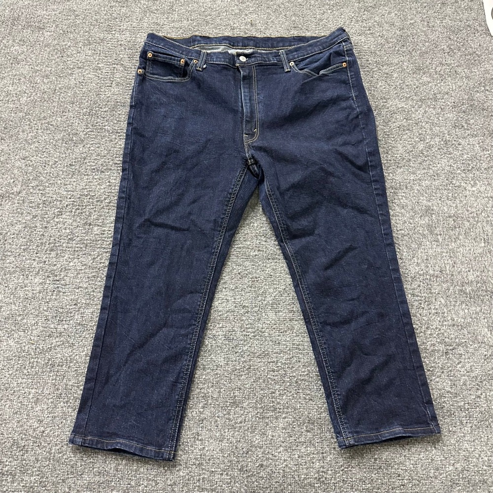 Levi's Jeans Mens Size 40x30 Dark Wash Athletic Taper 541 Stretch Denim Blue